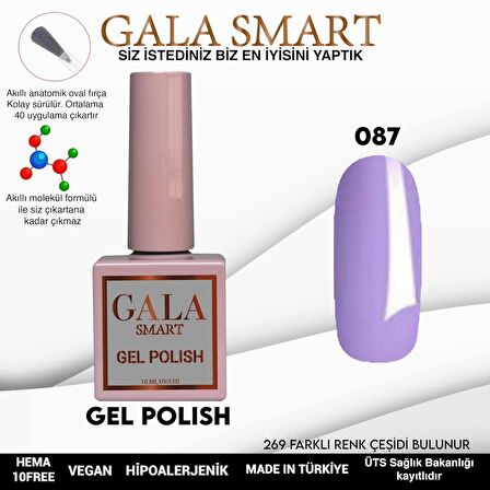 GALA SMART KLASİK SERİ KALICI OJE 087