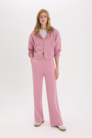 DeFacto Coool Wide Leg Eşofman Altı Beli Lastikli Geniş Bol Paça B3345AX25SPBR277