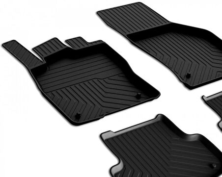 Seat Ateca Ferrous 4D Havuzlu Kauçuk Paspas 2016 ve Üstü