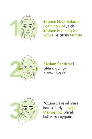 Bioderma Sebium Hassas Ciltler İçin Akne Karşıtı Gece-Gündüz Akne Krem  30 ml 