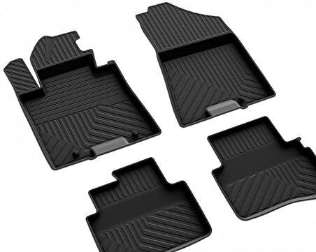 Hyundai Tucson 3 Ferrous 4D Havuzlu Kauçuk Paspas 2015 2021