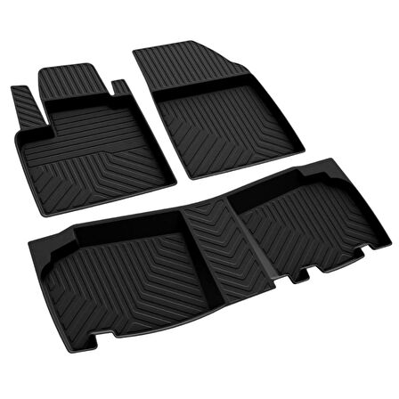 Renault Kangoo Ferrous 4D Havuzlu Kauçuk Paspas 2024 ve Üstü