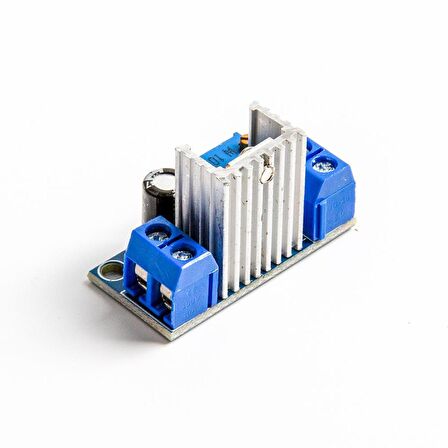 LM317 DC-DC Ayarlanabilir 4.5~40V'dan 1.2~37V'a Gerilim Azaltıcı Modülü