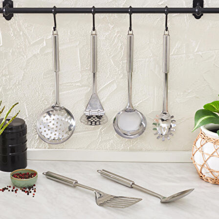 Karaca Apricot Chef 7 Parça Standlı Servis Seti