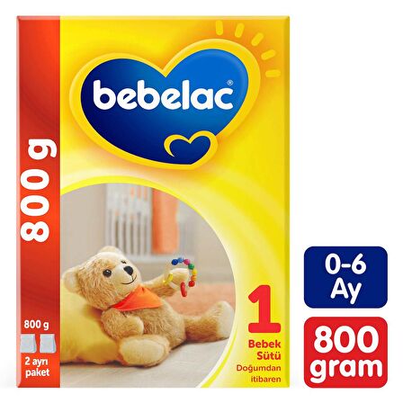 Bebelac 1 Devam Maması 800 Gram