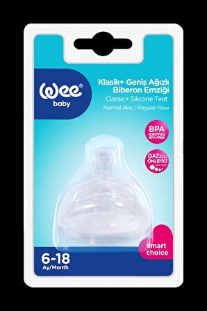 Wee Baby Antikolik Orta Akış 6 - 18 Ay Biberon Emziği
