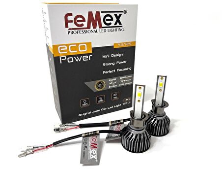 Fiat Doblo 2 Led Xenon Uzun Far Ampulu FEMEX Eco Power H1