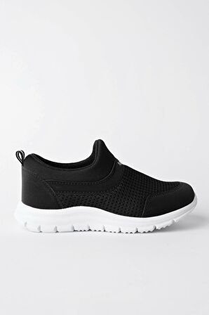 Muggo Tedy Garantili  Unisex Çocuk Bağcıksız Rahat Esnek Günlük Sneaker Spor Ayakkabı