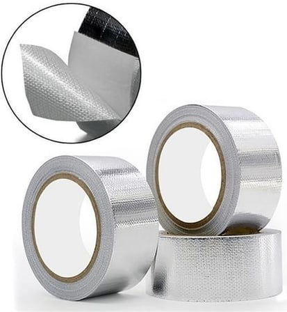 Bak Gel Al Bakgelal Su Geçirmez Alüminyum Tamir Bandı – Çatı, Boru, Duvar ve Çatlak Onarıcı Yalıtım Bandı 5m x 5cm