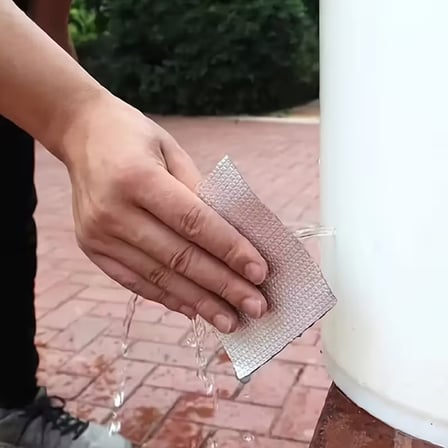 Bak Gel Al Bakgelal Su Geçirmez Alüminyum Tamir Bandı – Çatı, Boru, Duvar ve Çatlak Onarıcı Yalıtım Bandı 5m x 5cm