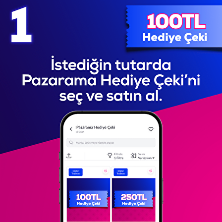 Pazarama Hediye Çeki 100 TL