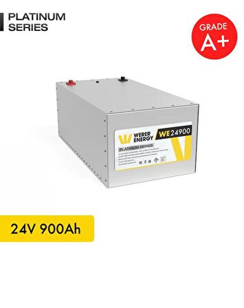 24V 900Ah LiFePO4 Platinum Series Bluetooth'lu Lityum Demir Fosfat Akü 