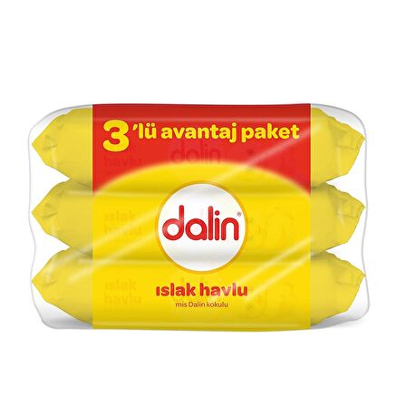 Dalin Klasik Bebek Islak Mendil 3x56 Adet