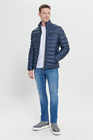 Altınyıldız Classics Lacivert Erkek Mont 4A0823100013