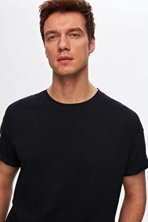 Ds Damat Comfort Lacivert %100 Pamuk T-Shirt 6HC14ORT02006 6HC14ORT02006