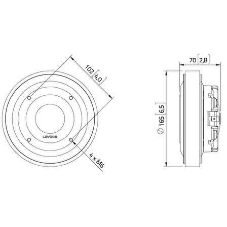 LAVOCE DF20.30T 2" Driver