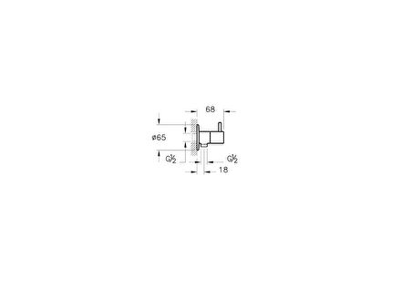 VitrA Origin A4521426 Ara Musluk, Bakır