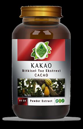 Kakao Toz Ekstresi 80 Gr. Cam Kavanoz