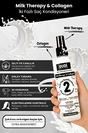  Milk Therapy & Collagen Içerikli Çift Fazlı Saç Bakım Fön Sütü 250 Ml-extra Nemlendirici