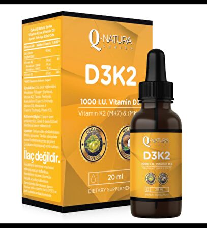 Q Natura Series D3K2 + Mct oil 20 ml