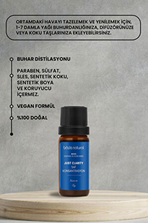 Bade Natural Saf Konsantrasyon Aromaterapi Karışımı 10 ml