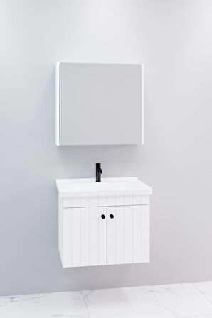 Avien 65 Cm Banyo Dolabı Bgn Aynalı - Boy Dolap Hariç