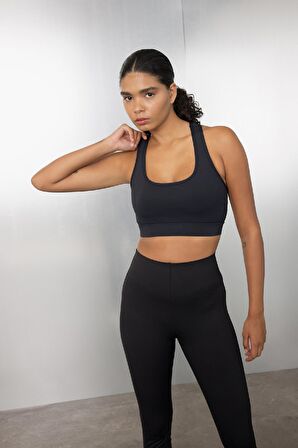 DeFactoFit Bisiklet Yaka Bra C9748AX24AUBK81