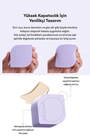 Yenilikçi Tasarımıyla Islak ve Kuru Kullanılabilen Makyaj Süngeri Layering Fit Puff