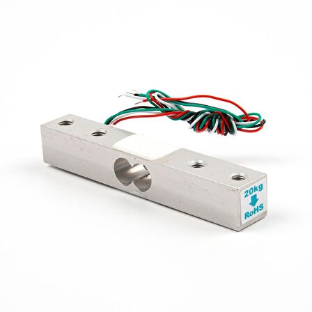 YZC-133 20Kg Ağırlık Sensörü (Elektronik Tartı için) + Kablolar