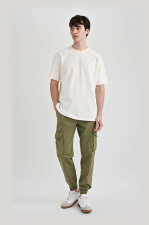 DeFacto Regular Kargo Cepli Jogger Pantolon B6146AX24SPKH262