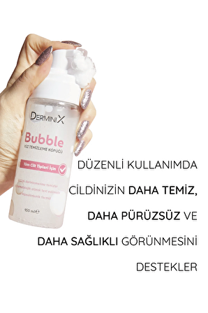 Derminix Bubble Yüz Temizleme Köpüğü 150 ml