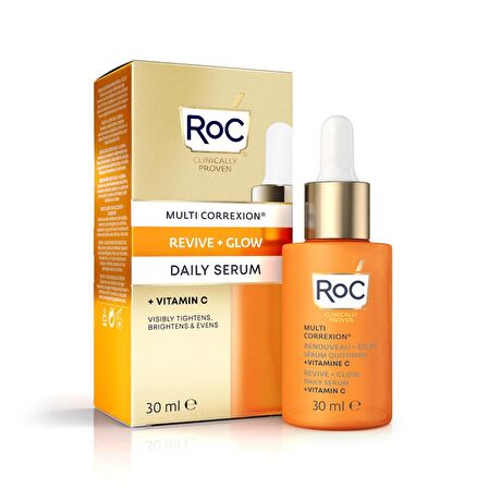 Roc Multi Correxion Revive Glow Aydınlatıcı Günlük Yüz Serumu 30ML