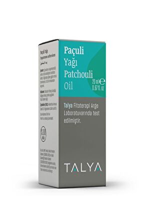 Paçuli Yağı, Doğal, 20 ml