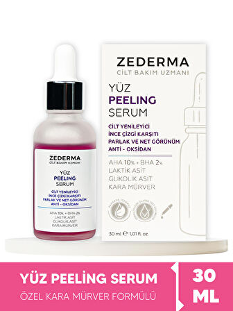 Kara Mürverli Yüz Peeling Serum