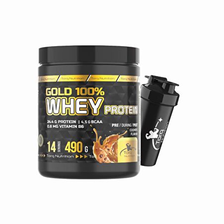 Torq Nutrition Gold Whey Protein Kurabiye Aromalı 490 Gr
