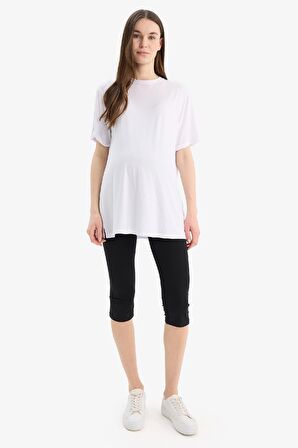 DeFacto Skinny Fit Yüksek Bel Hamile Altı U7929AZ24SPBK27