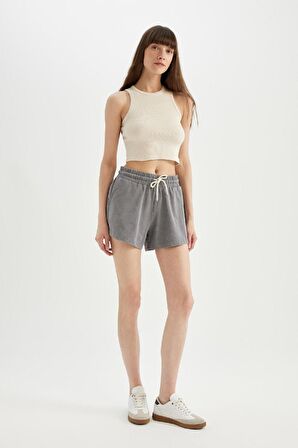 DeFacto Relax Fit Basic Şort D0615AX24SMGR211