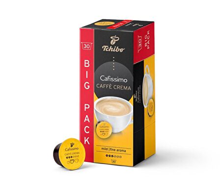 Tchibo Cafissimo Caffè Crema Fine Aroma 30'lu Kapsül Kahve