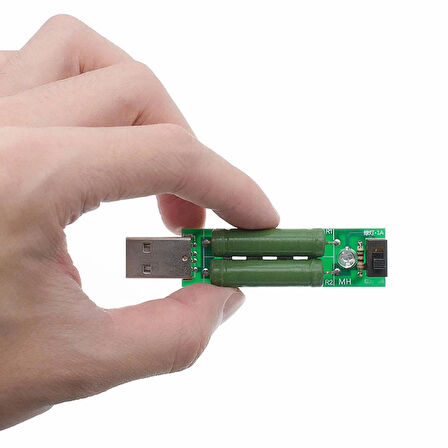 Usb Elektronik Yük Pil Akü Powerbank Kapasite Deşarj Test Cihazı