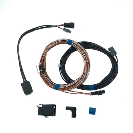 Ufly 5Q0980556B Geri Görüş Kamerası Kamerası + Kılavuz Kablo Demeti Dahil
