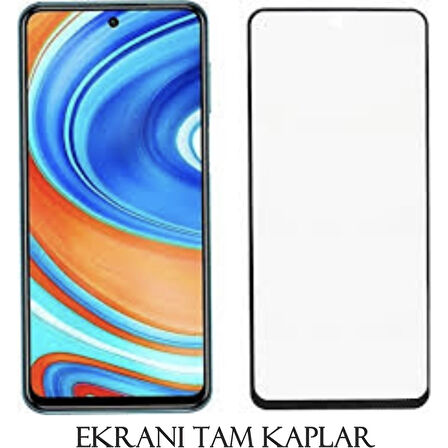 Xiaomi Poco F4 Ekran Koruyucu Seramik Nano Cam Esnek Tam Kaplayan Ekran
