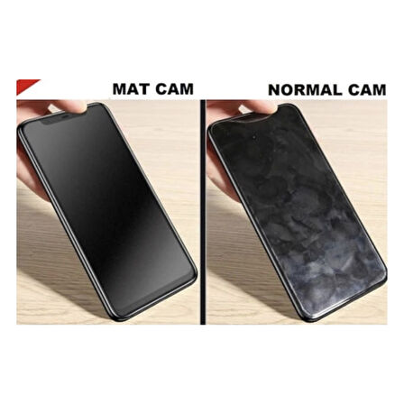 Apple iphone 7 Mat Hayalet Ekran Gizli Privacy Tam Kaplayan Kırılmaz Cam Seramik Ekran Koruyucu Siyah