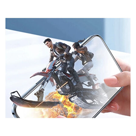 Apple iphone Xr Mat Hayalet Ekran Gizli Privacy Tam Kaplayan Kırılmaz Cam Seramik Nano Ekran Koruyucu