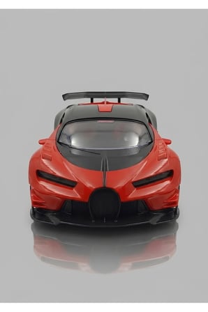 1:16 Ölçek Buhar Atan Full Fonksiyon Işıklı Şarjlı Bugatti Görünümlü Uzaktan Kumandalı Araba