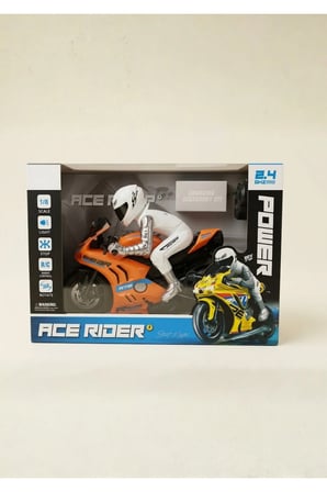 1/8 Ölçek 2.4Ghz Uzaktan Kumandalı 15KM HIZ Şarjlı Drift Atan Işıklı Motosiklet (Motor Oyuncak)