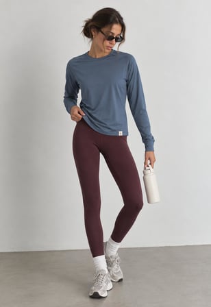 Kadın Activewear Bisiklet Yaka Üst