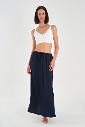 Düz Kesim Uzun Etek