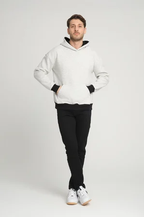 ALEXANDERGARDI KANGRU CEPLİ KAPİŞONLU SWEATSHİRT (E23-00176)