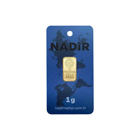 24 Ayar 995 Milyem Nadir Gold 1 Gram Altın