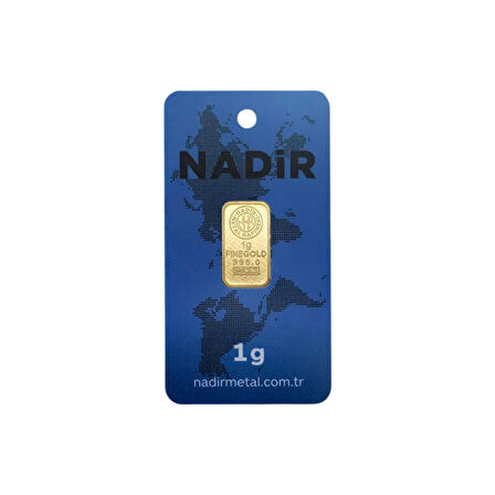 24 Ayar 995 Milyem Nadir Gold 1 Gram Altın